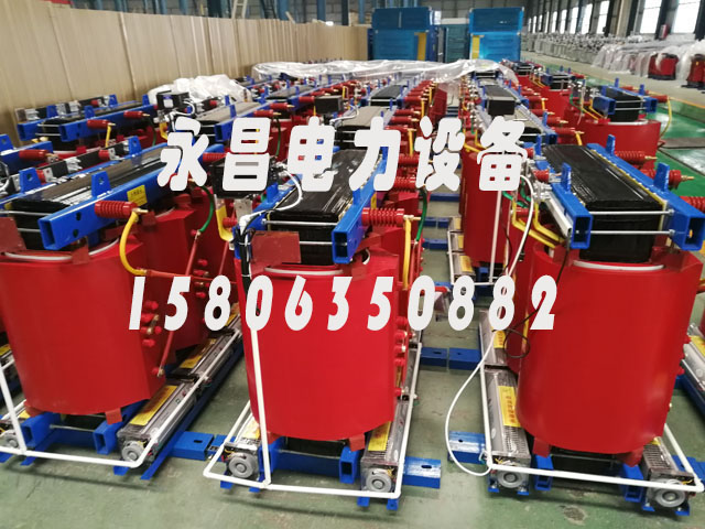 广安800KVA干式变压器